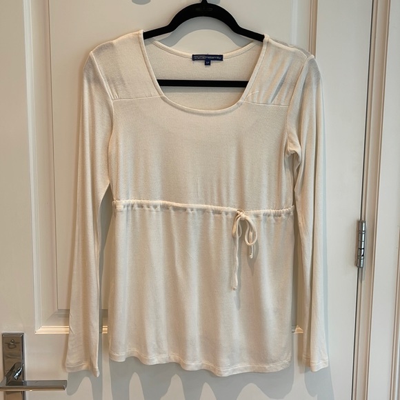 Thyme Maternity knit full sleeve  (Off white) - Picture 1 of 3